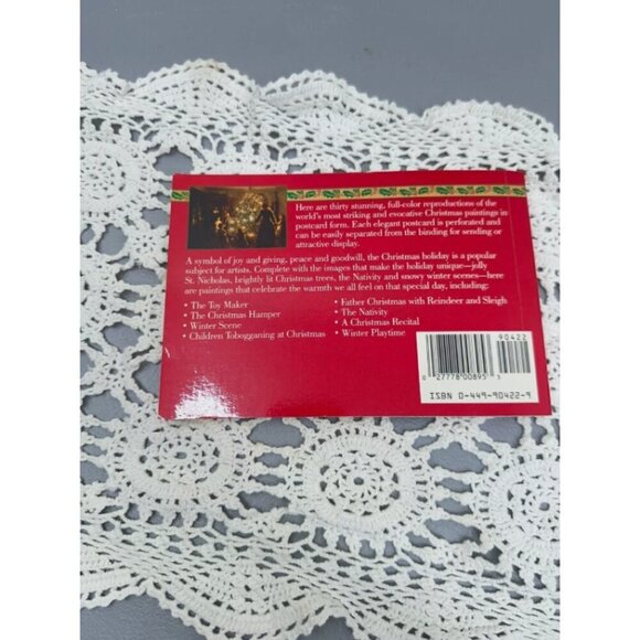 Christmas Postcard Book 30 Full-Color Cards To Keep Or Send - Picture 3 of 10